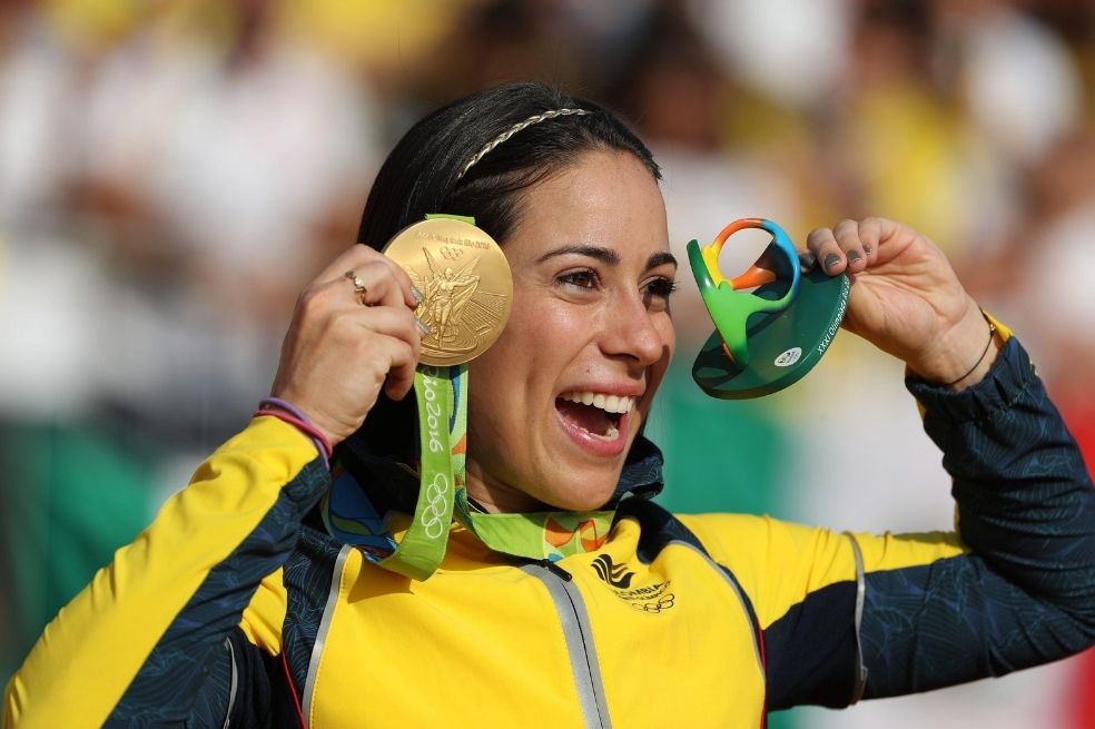 Ya pasaron 10 años de la histórica medalla de oro olímpica de Mariana Pajón en Río 2016