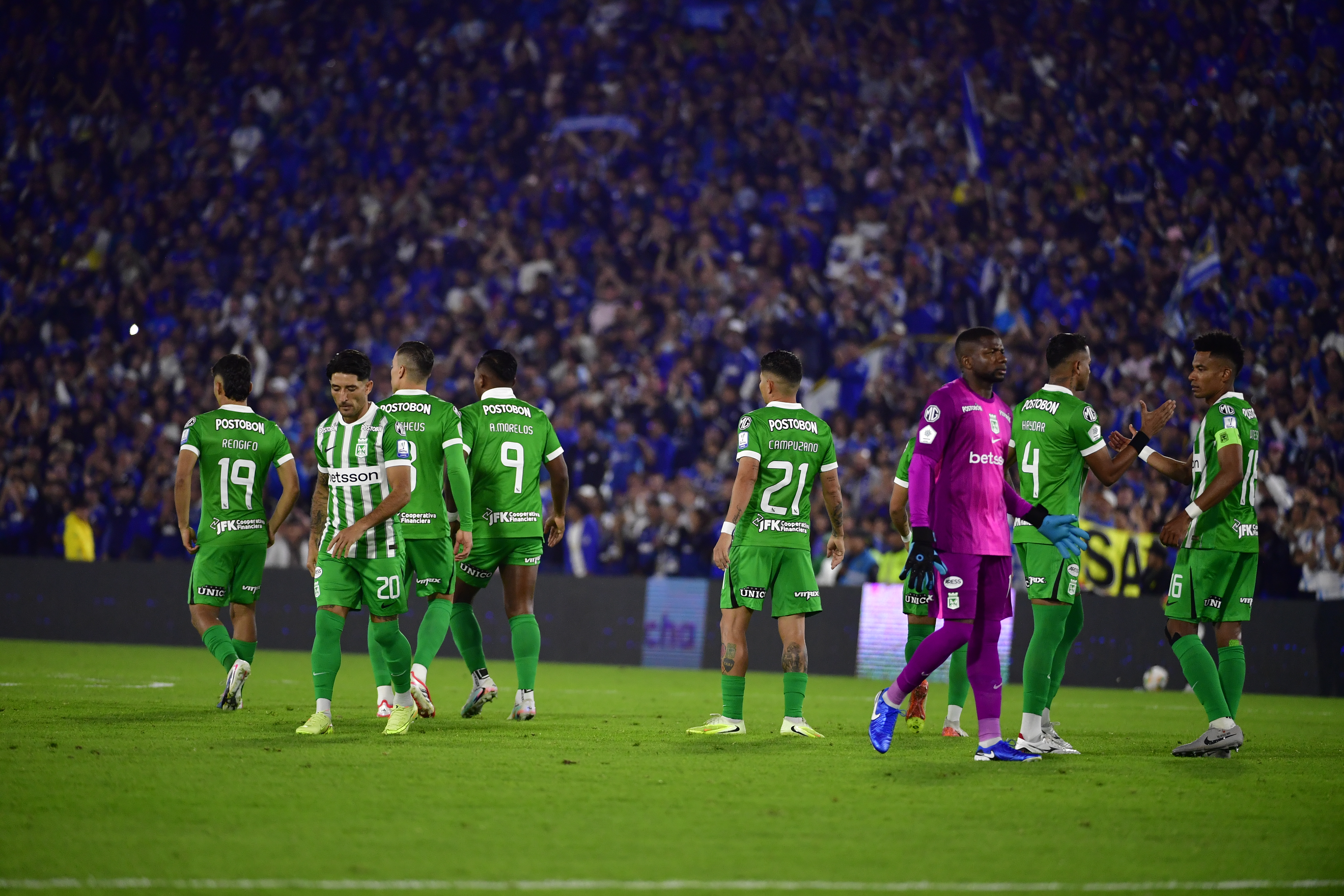 Atlético Nacional perdió 1-0 frente al último de la Liga Betplay 2026-I