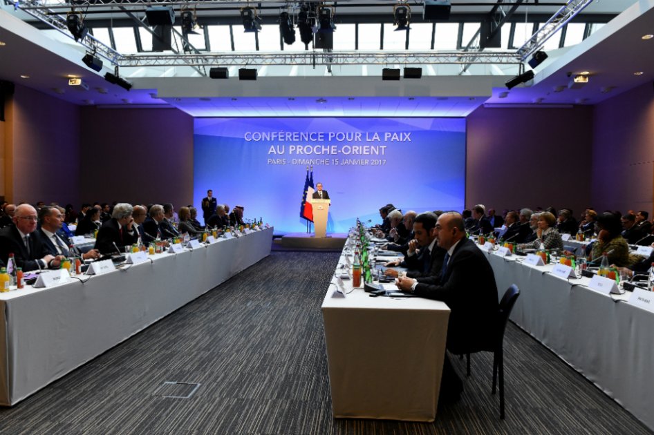Conferencia de París sólo aceptará una solución negociada entre Israel y Palestina