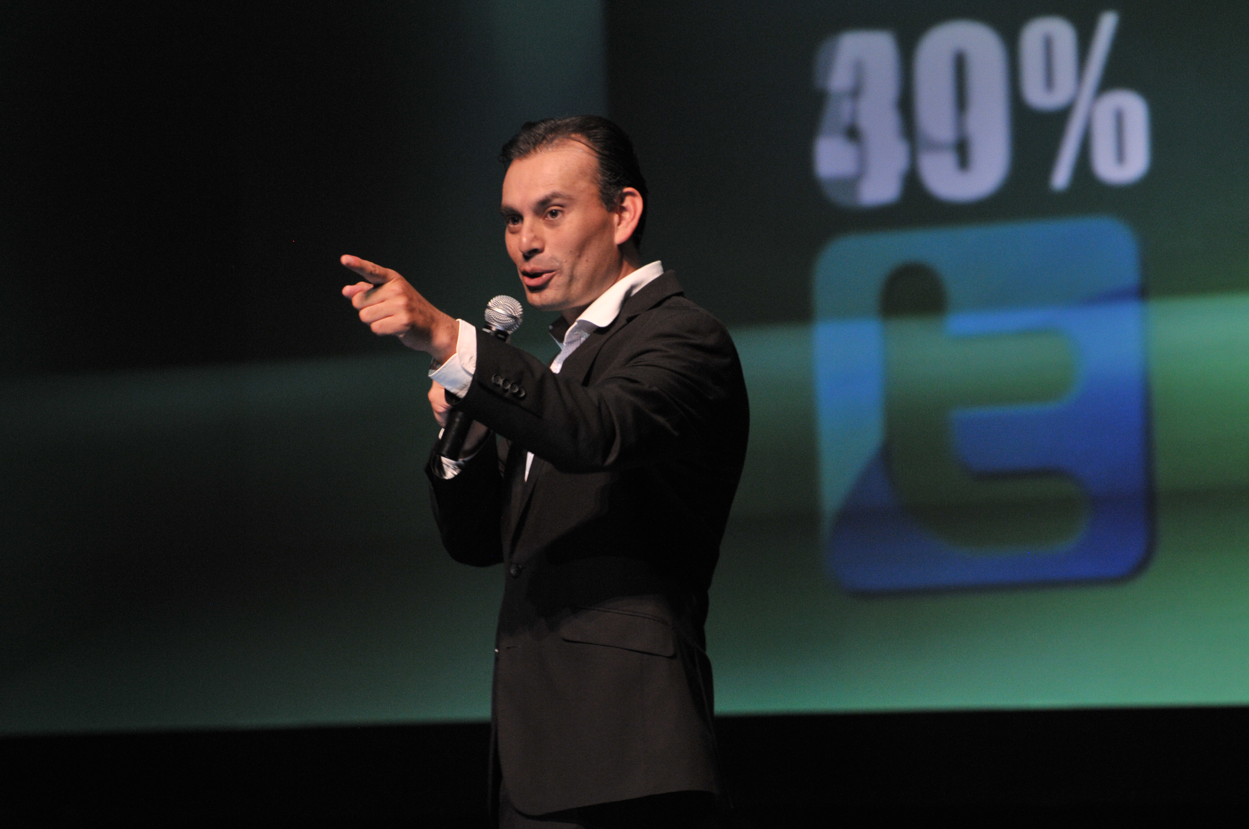 Empresario, fundador y CEO de Liquid Thinking Group y EXMA en ExpoMarketing 2014.