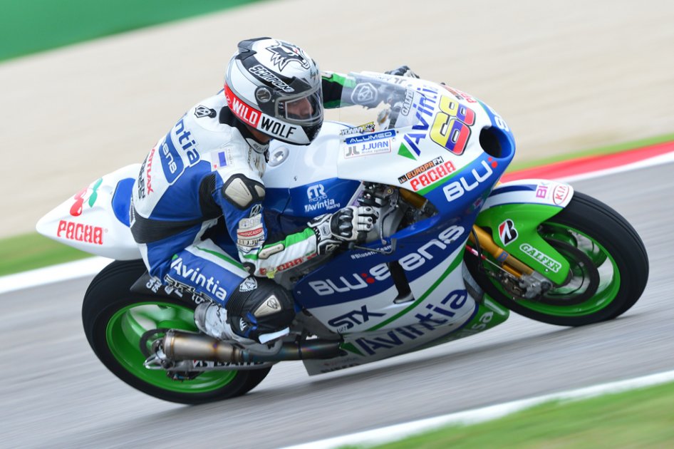 El piloto colombiano de MotoGP, Yonny Hernández / AFP