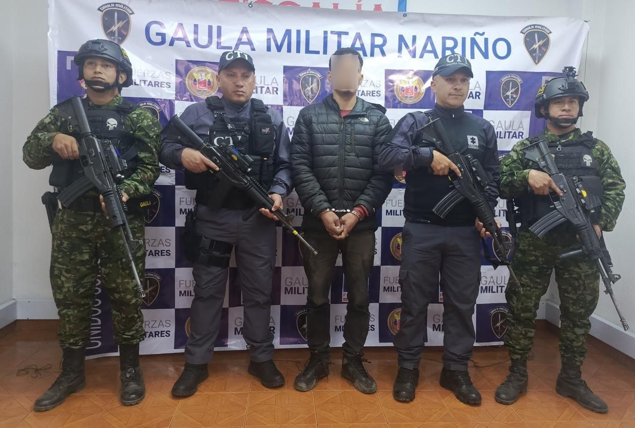 Capturado por presunta responsabilidad en el secuestro de tres ciudadanos de la India en Nariño.