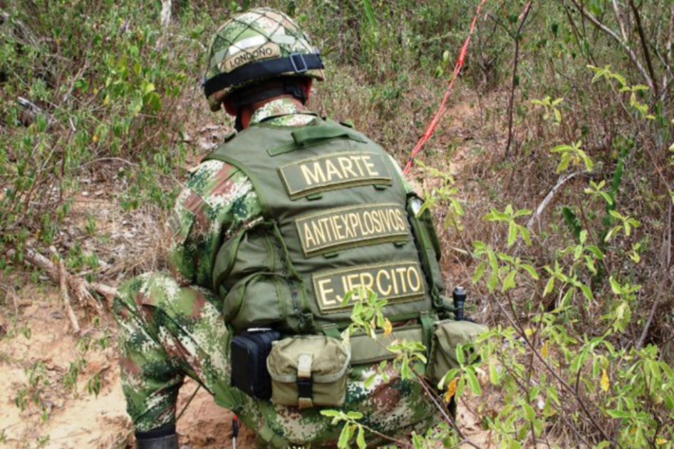 Ejército incauta material de guerra del ELN en Cauca