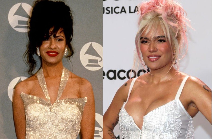 Karol G hizo honores a Selena Quintanilla con este ‘look’ en los Premios Billboard