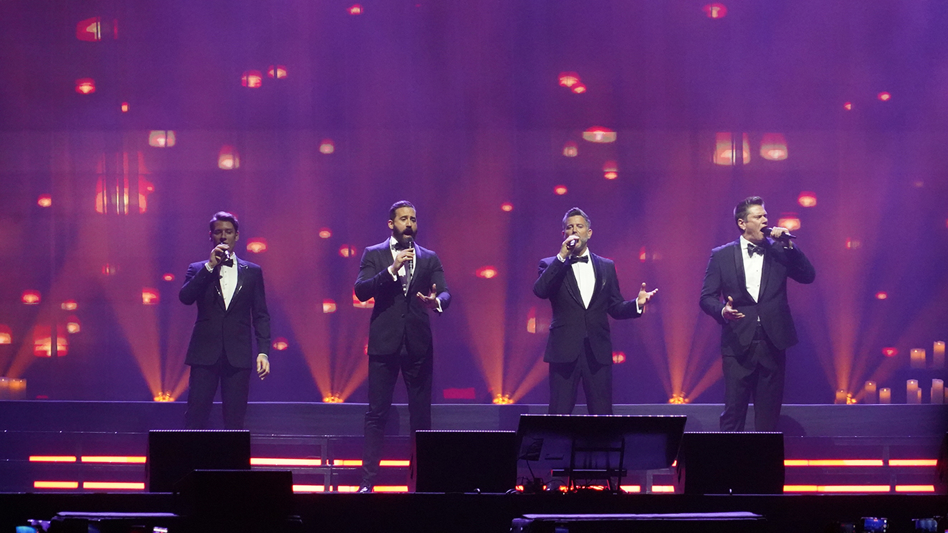 Concierto de Il Divo en Bogotá.