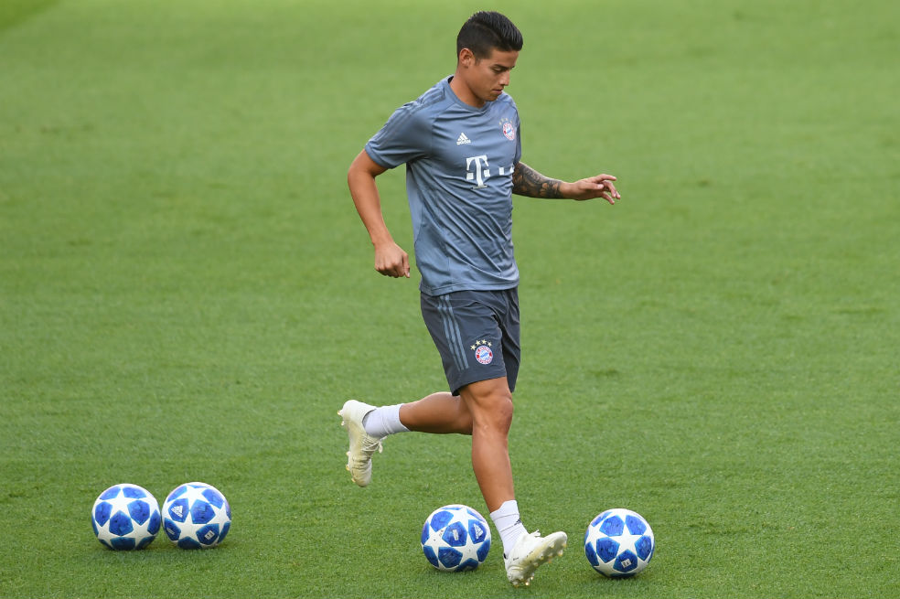 James  Rodríguez y el Bayern Múnich, a mantener la supremacía sobre el Benfica