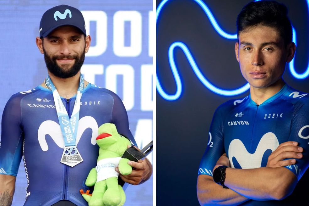 Fernando Gaviria y Einer Rubio, los escogidos del Movistar Team para el UAE Tour