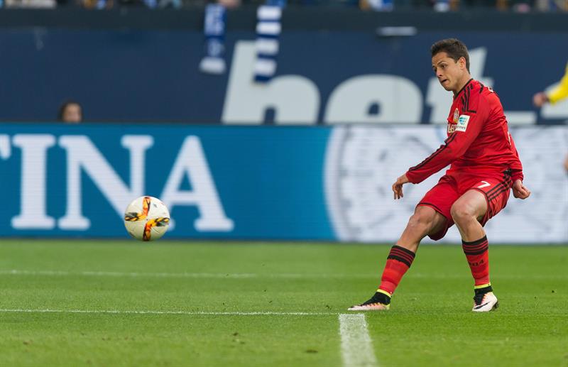 Chicharito Hernández y una remontada épica del Leverkusen