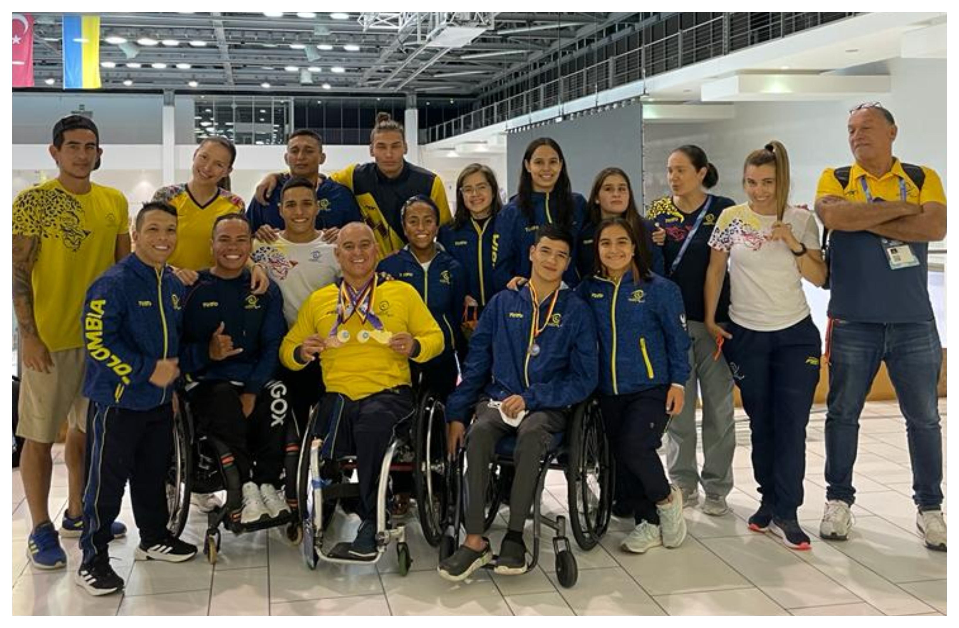 Colombia brilló en la Serie Mundial de Paranatación, en Berlín