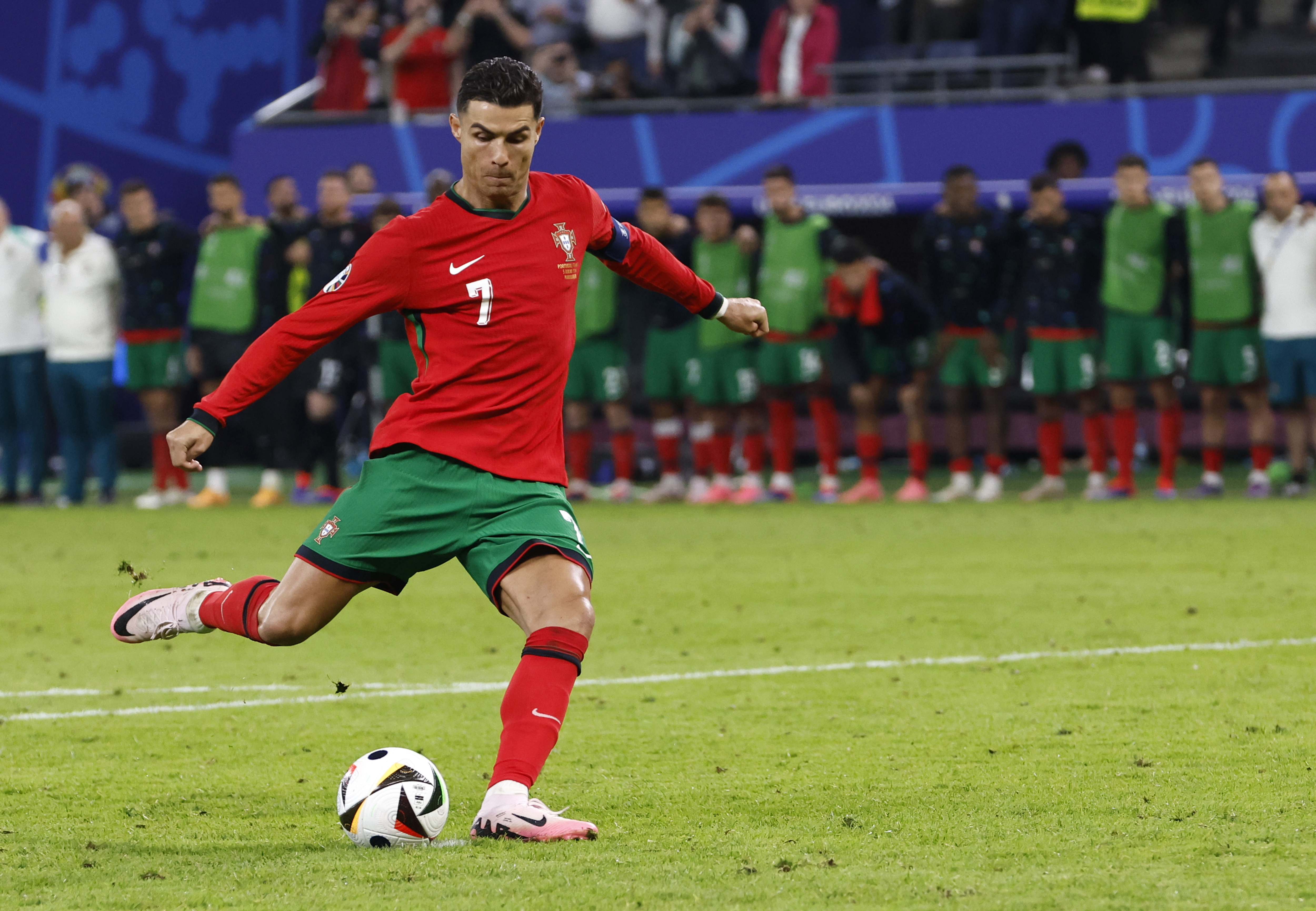 El adiós de Cristiano Ronaldo a la Eurocopa