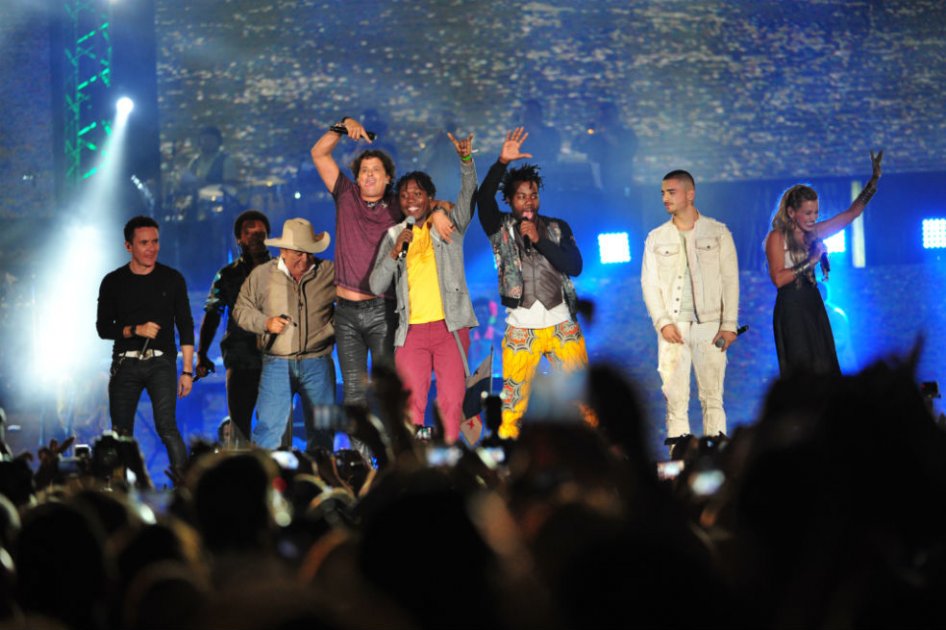 Marc Anthony no asistió al concierto de Carlos Vives y sus amigos en Bogotá