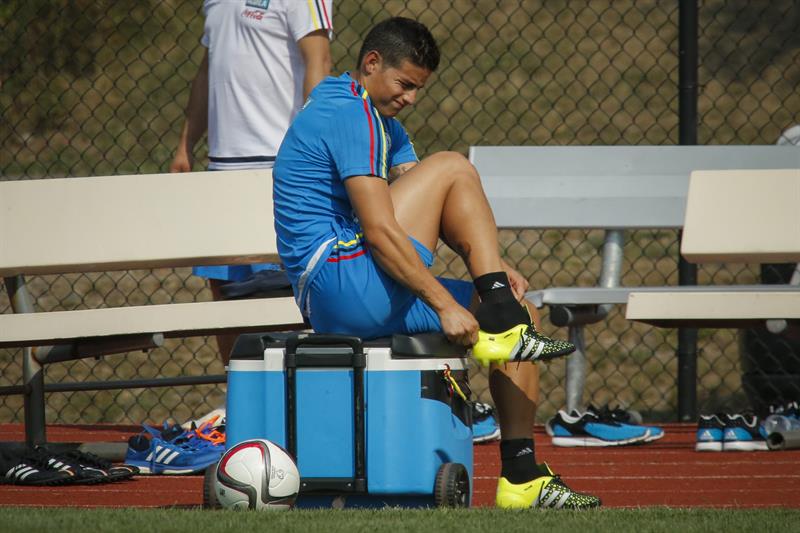 James Rodríguez estaría tres semanas fuera de las canchas por lesión