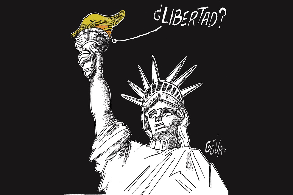 Trump habla