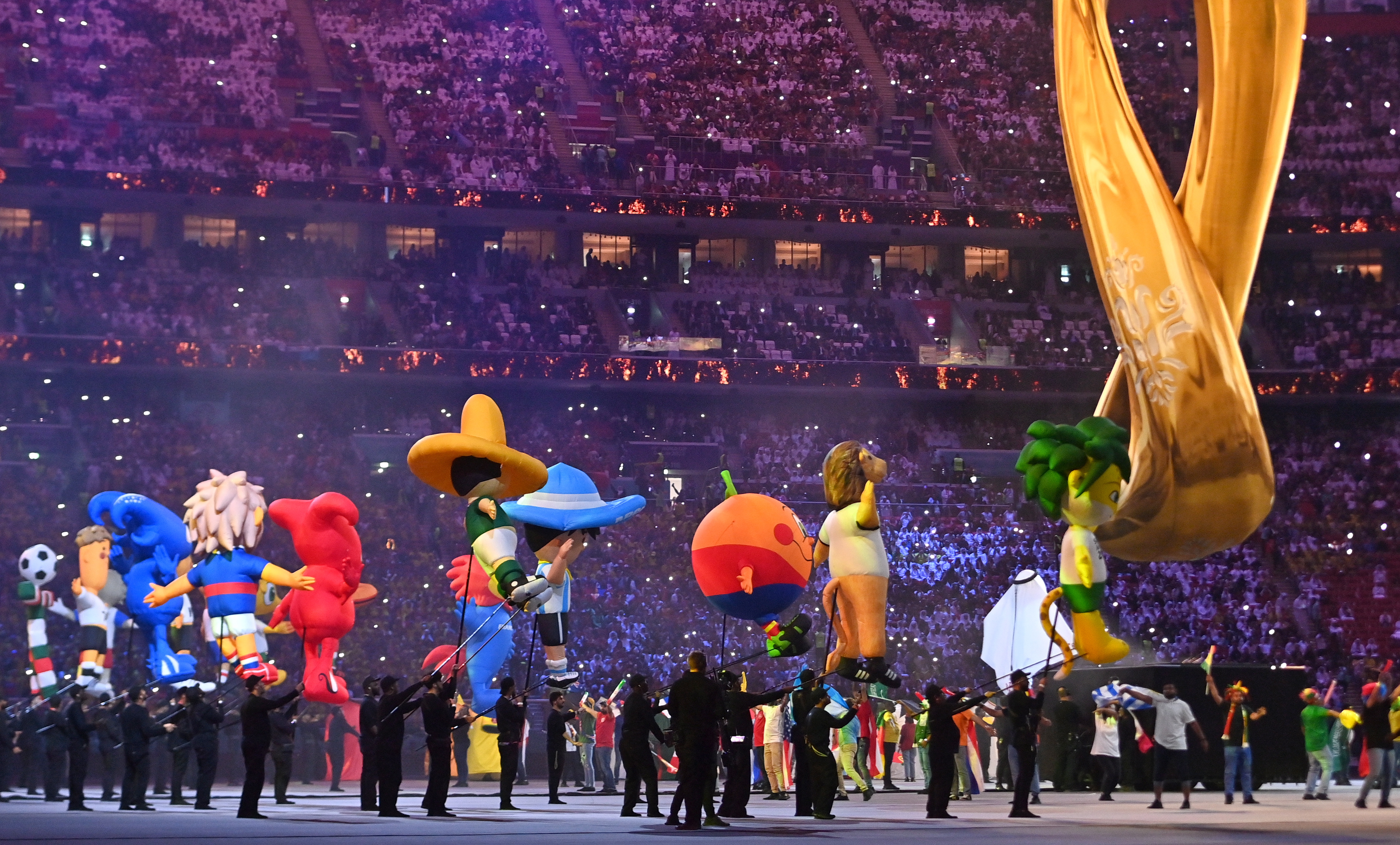 Tradición y modernidad en la inauguración del Mundial de Catar 2022