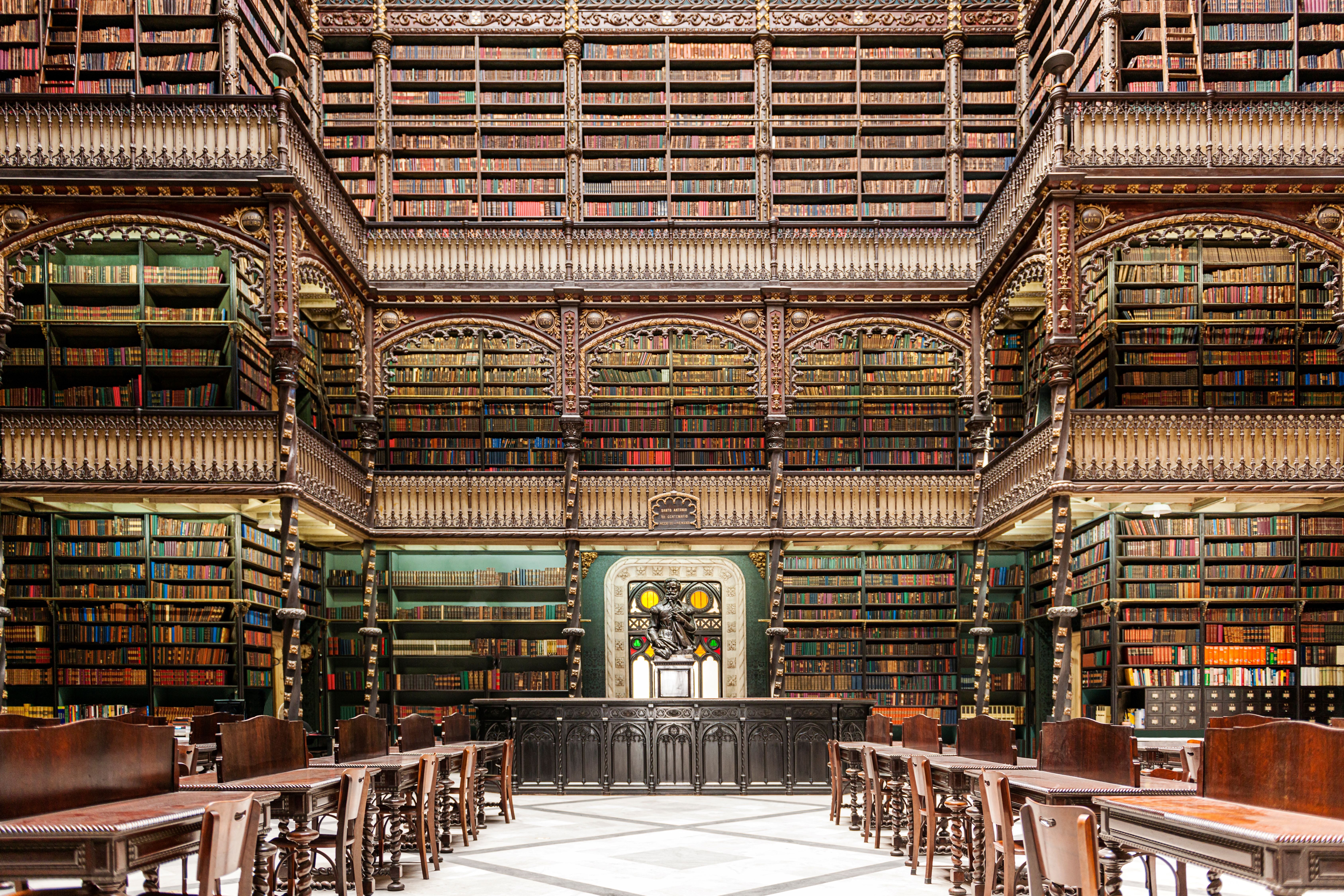 Real gabinete portugués de lectura, Río de Janeiro