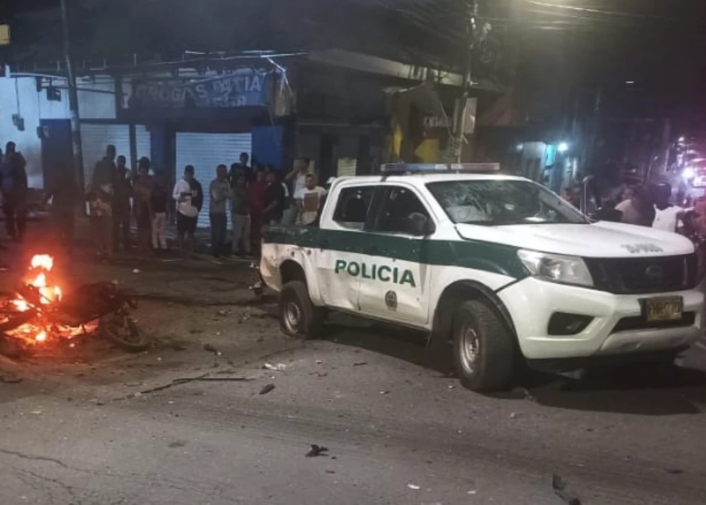Un muerto y 13 heridos por atentado en Patía, Cauca