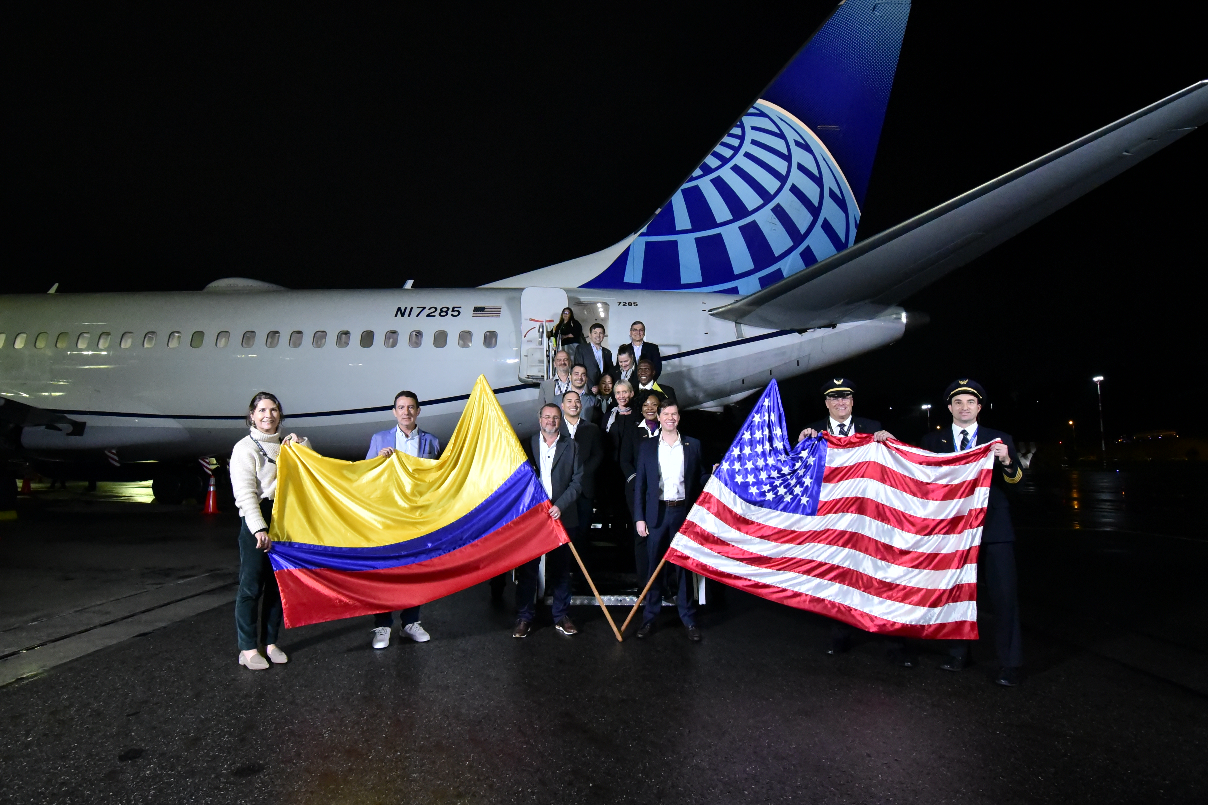 United Airlines conecta por primera vez a Medellín con Houston sin escalas