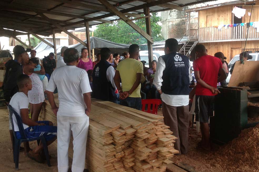 Por terror en Buenaventura se desplaza familia de 112 integrantes