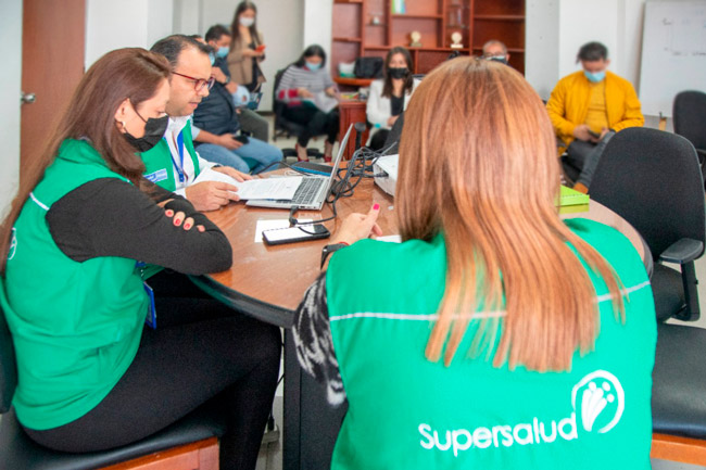 Intervención Emissanar Supersalud