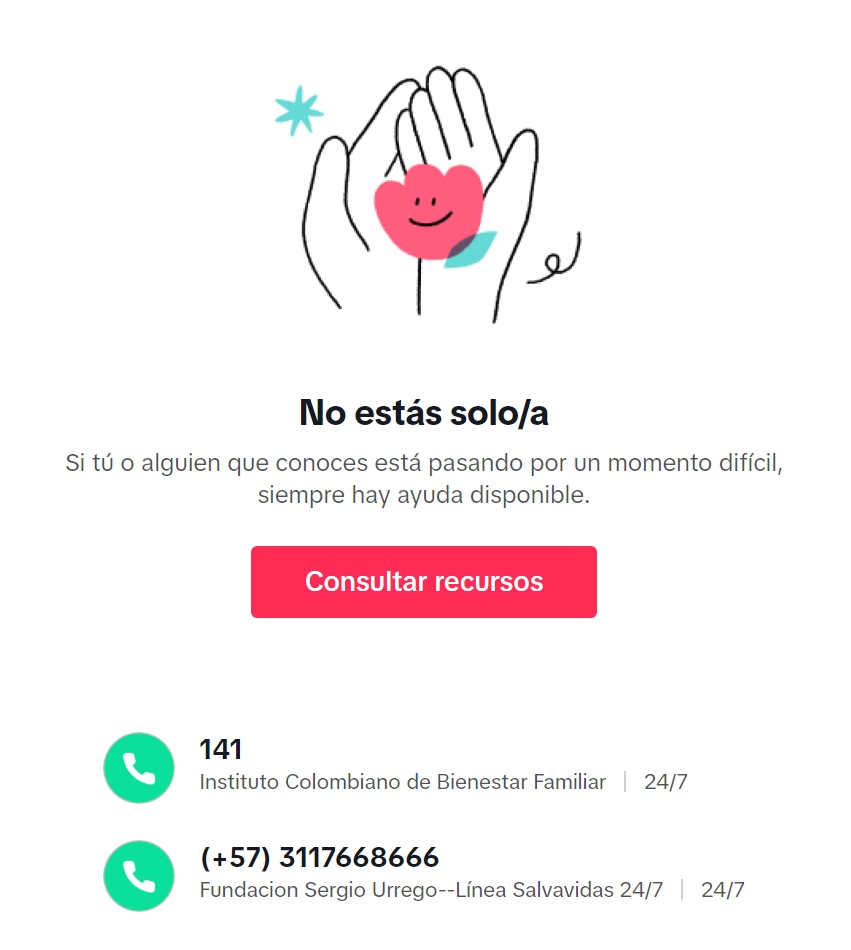 Captura de pantalla TikTok.