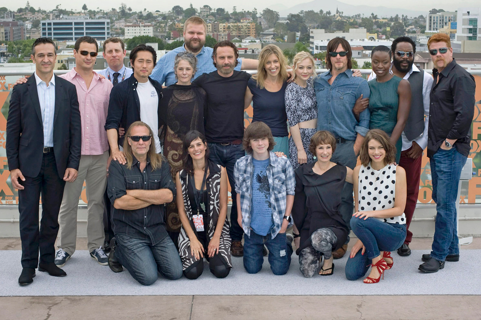 Elenco de "The Walking Dead" Comic-Con 2014