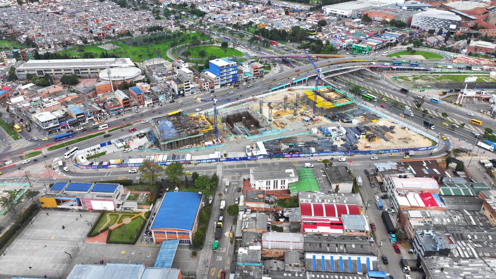 Metro de Bogotá encarrila proyecto inmobiliario y comercial en la Estación 6