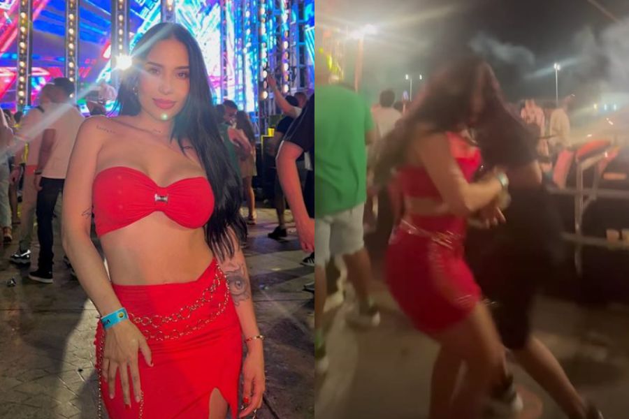 Luisa Fernanda W durante sus vacaciones casi sufre un grave accidente por causa de la pólvora.