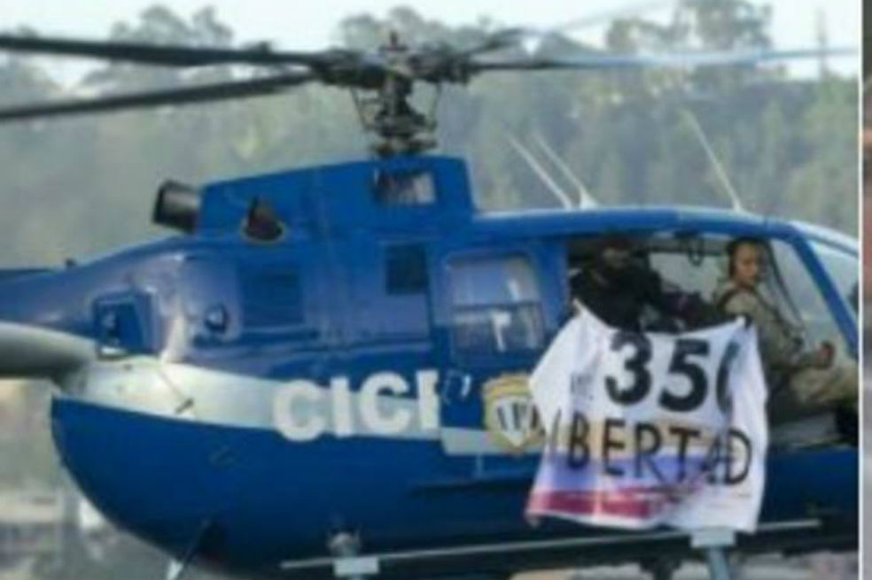 El misterio del helicóptero que sobrevoló Caracas