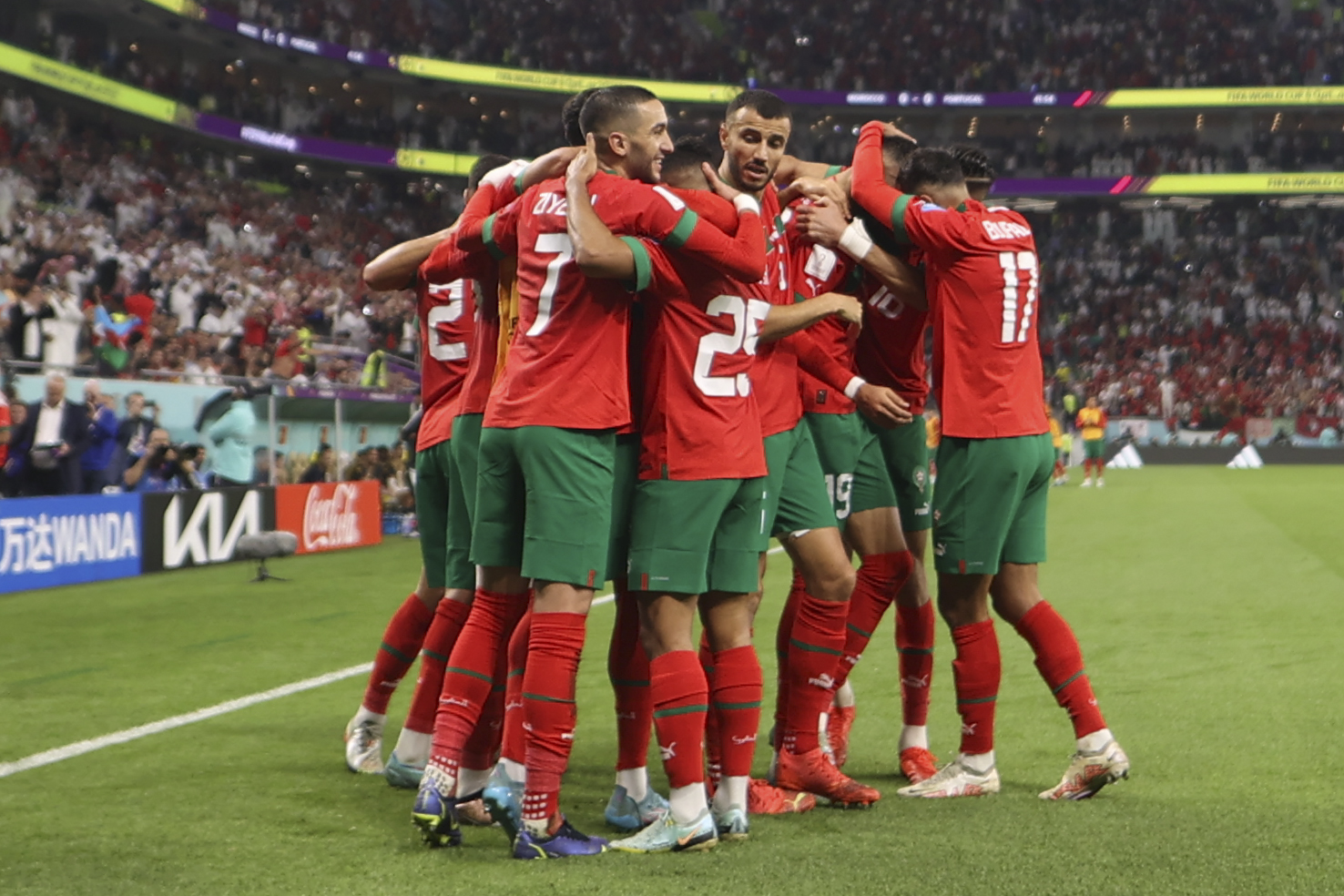 Siguen haciendo historia: Marruecos eliminó a Portugal y está en semifinales