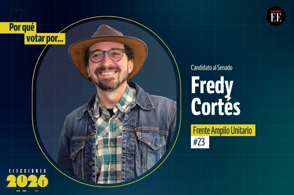 “Por qué votar por”: Freddy Cortés, candidato al Senado