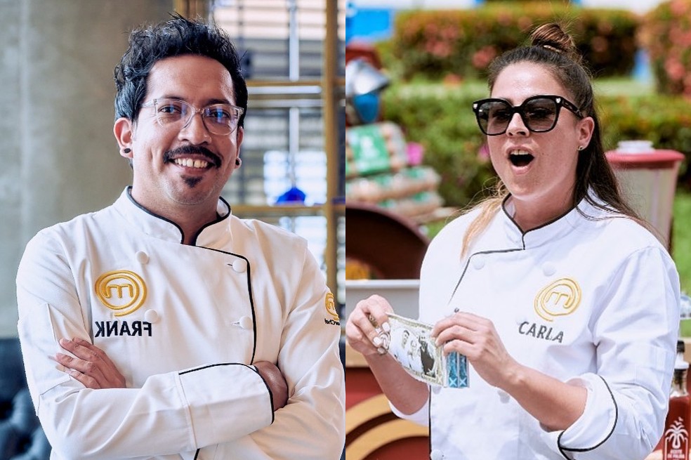 Primeros finalistas de ‘MasterChef Celebrity’, Carla Giraldo y Frank Martínez