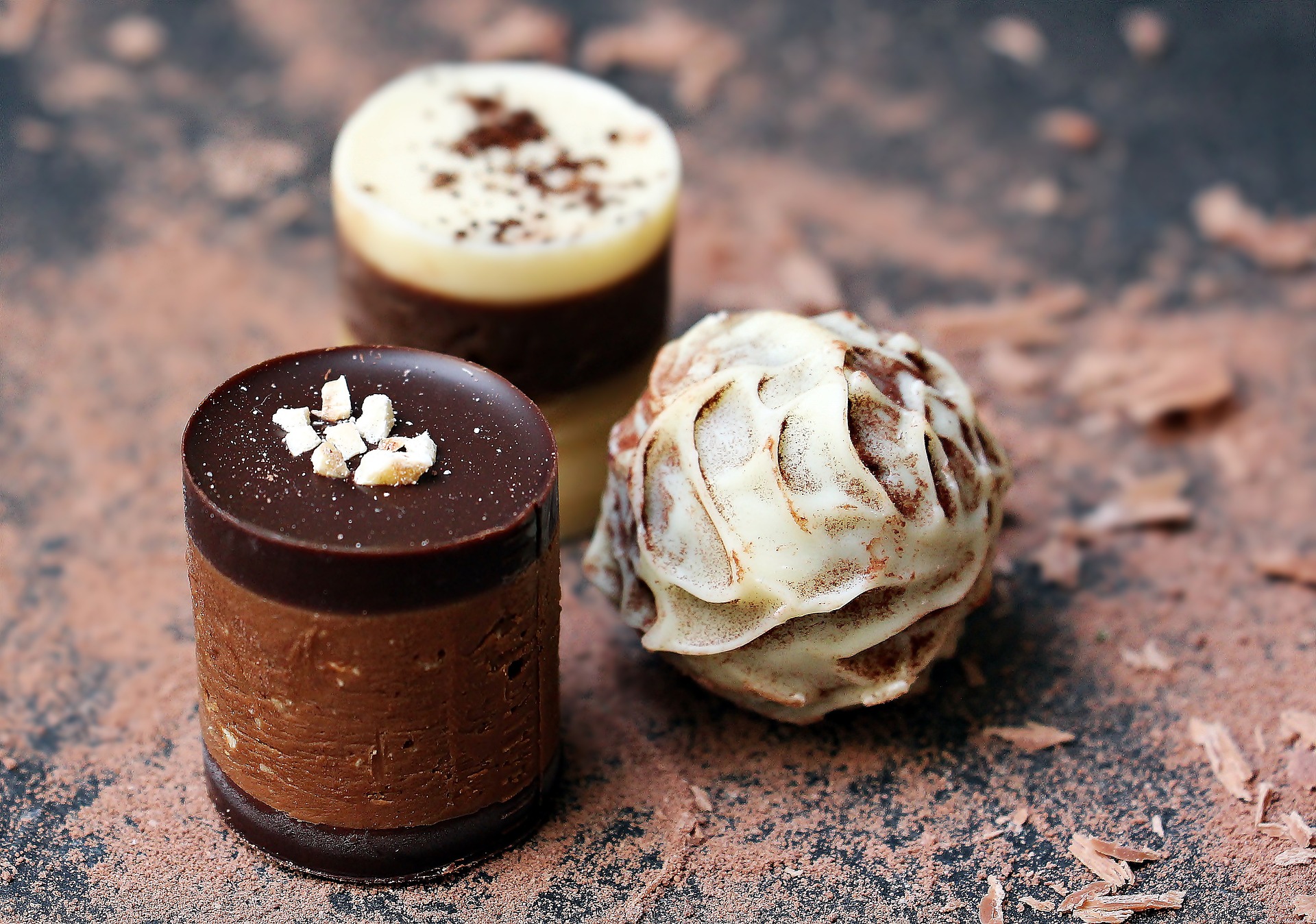 El chocolate siempre será un buen aliado de una cena romántica.