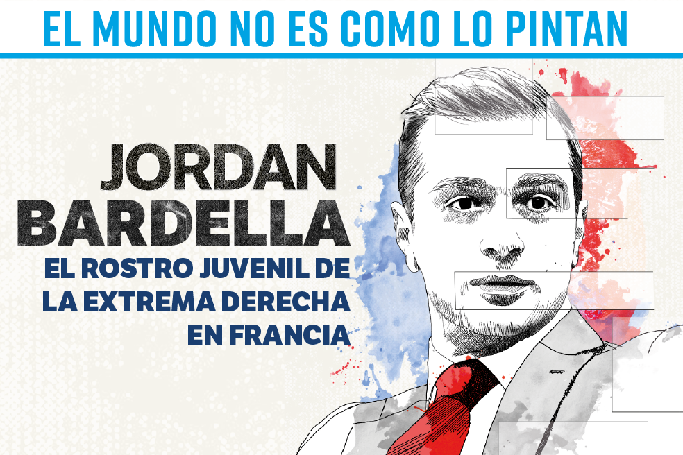 Jordan Bardella: el rostro juvenil de la extrema derecha en Francia