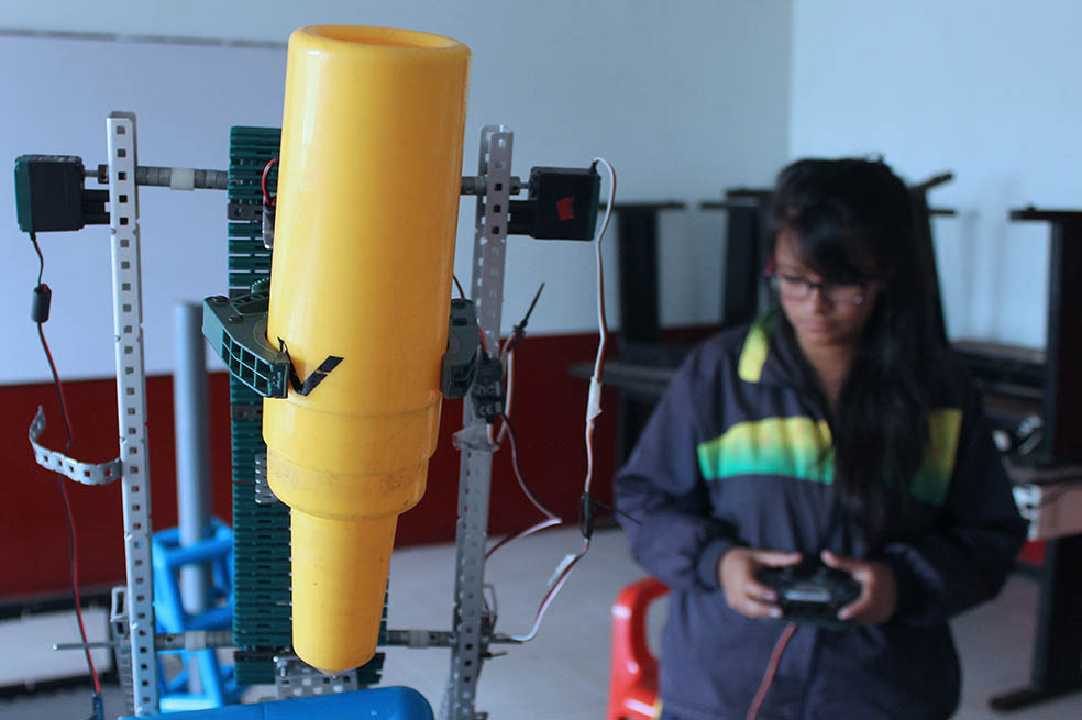 Robot de Mosquera a EE.UU