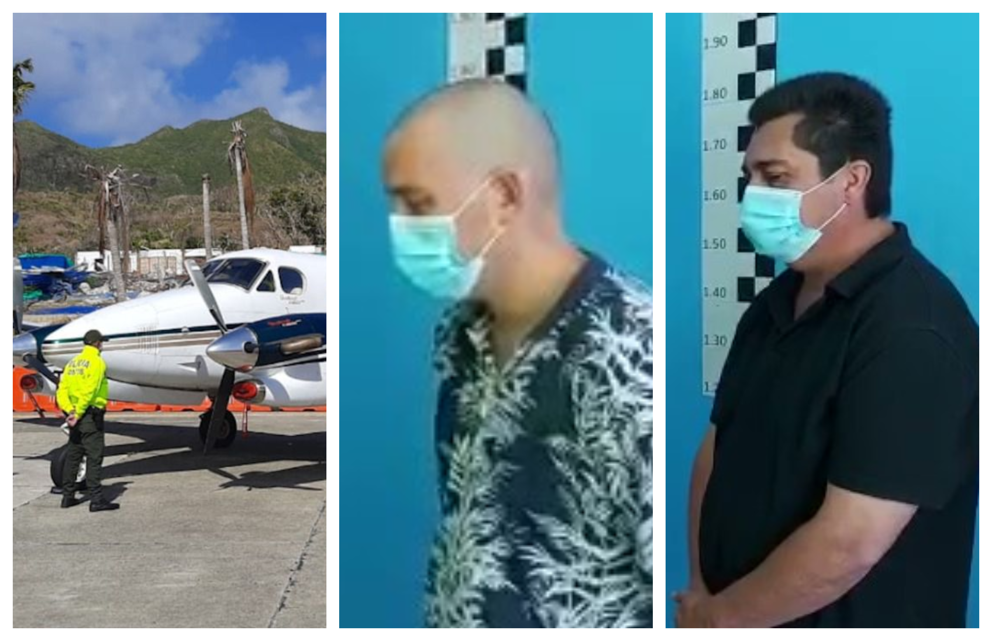 Notifican extradición a señalados por narcoavioneta incautada en San Andrés