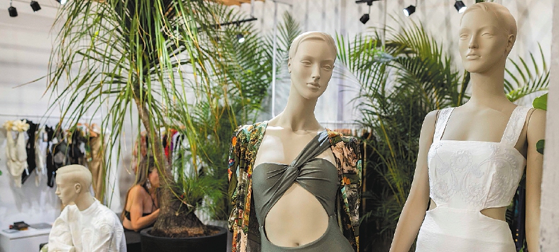 La muestra comercial es importante para que los empresarios colombianos hagan negocios con compradores internacionales.  / Inexmoda