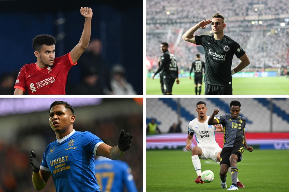 Díaz, Borré, Morelos y Sinisterra: el idilio colombiano en el fútbol europeo