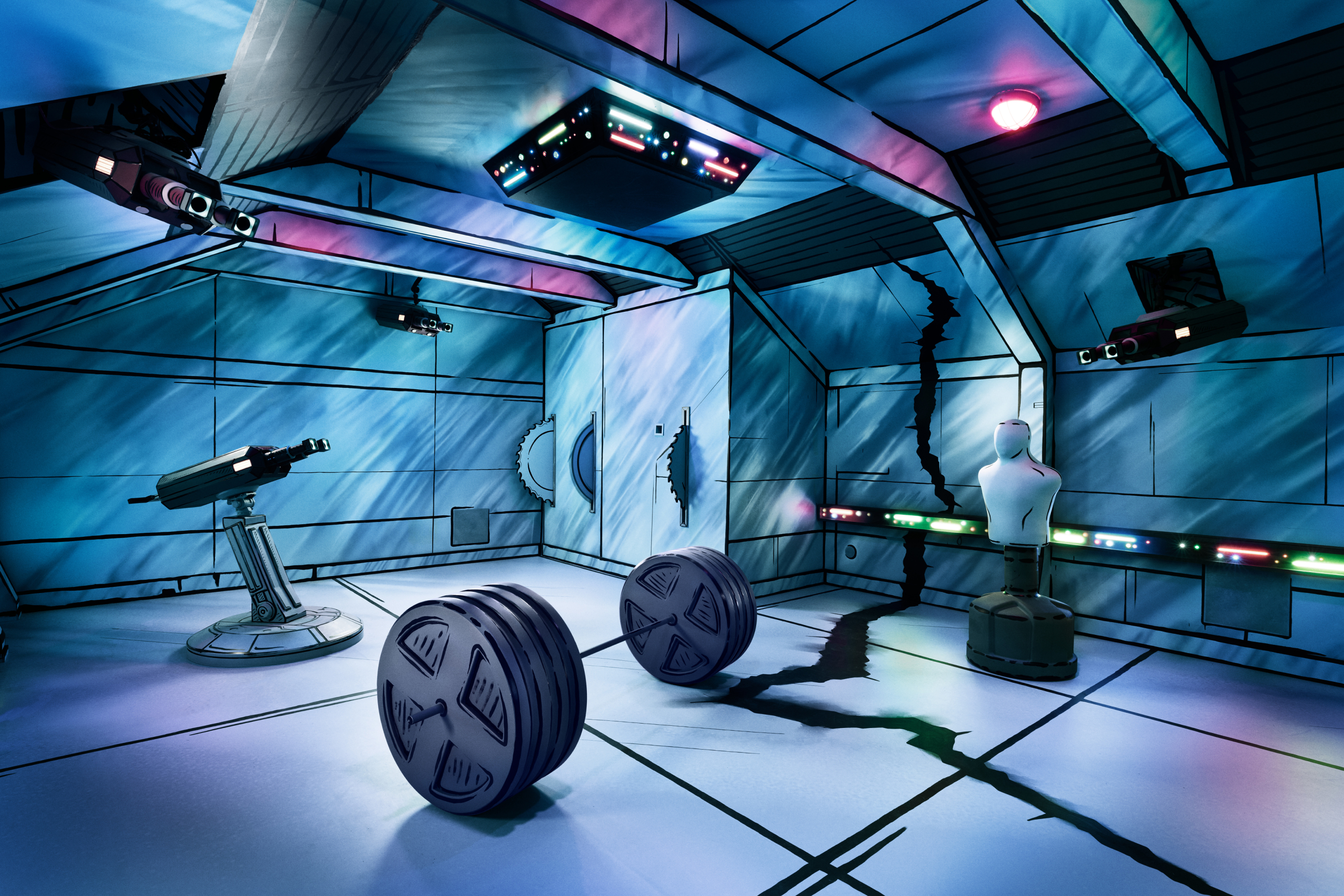 También la oportunidad de entrenar como un X-Men en la Sala del Peligro.