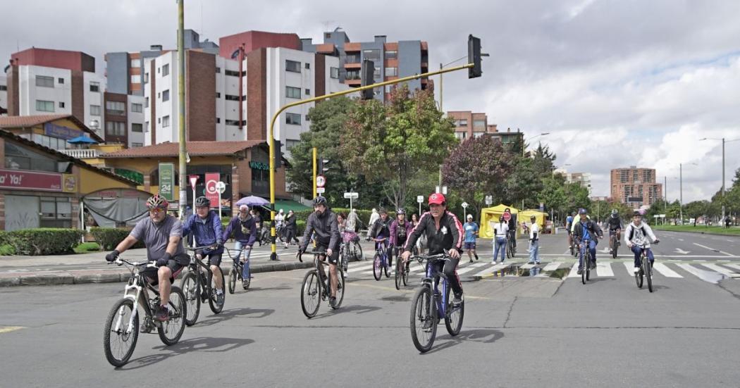 Así funcionará la ciclovía los primeros días de enero en Bogotá