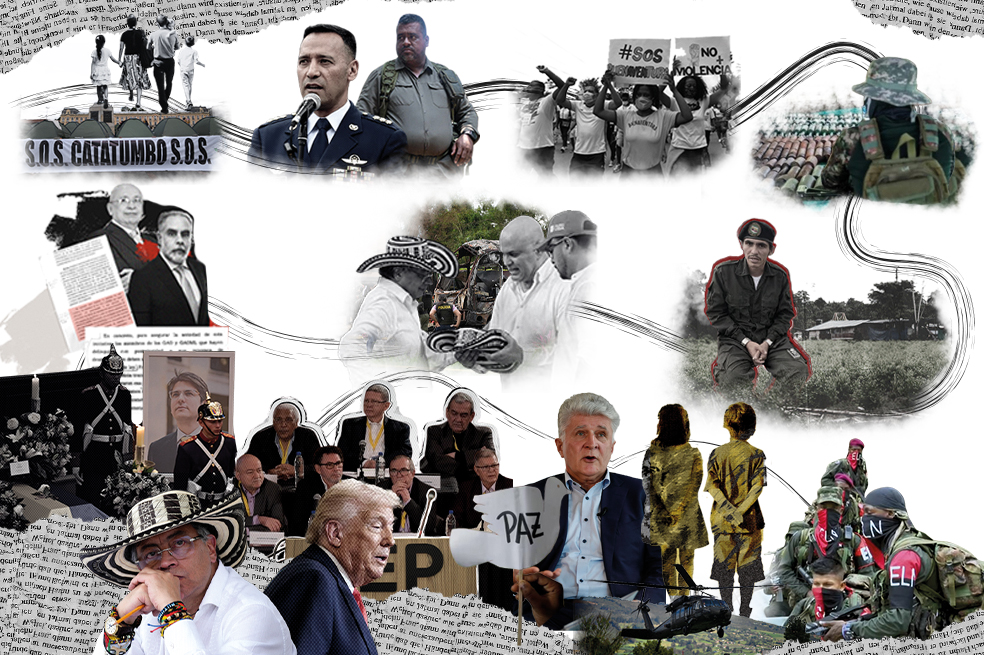 Cronología: los hechos que marcaron la paz, la violencia y el conflicto en 2025