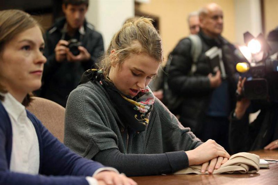 Activista de la organización feminista radical Femen, Josephine Witt