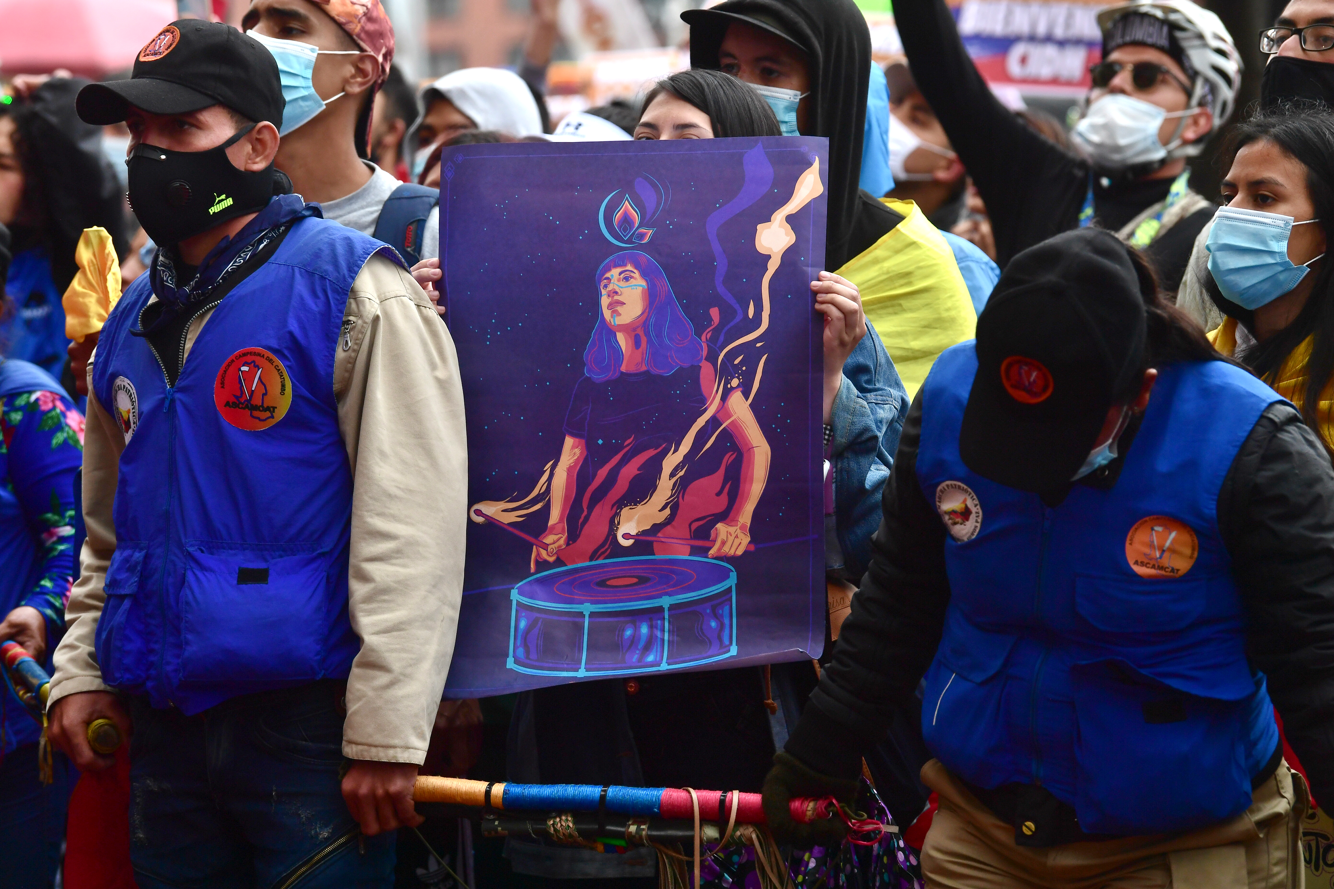Las razones por las que líderes sociales y organizaciones llegaron a Bogotá
