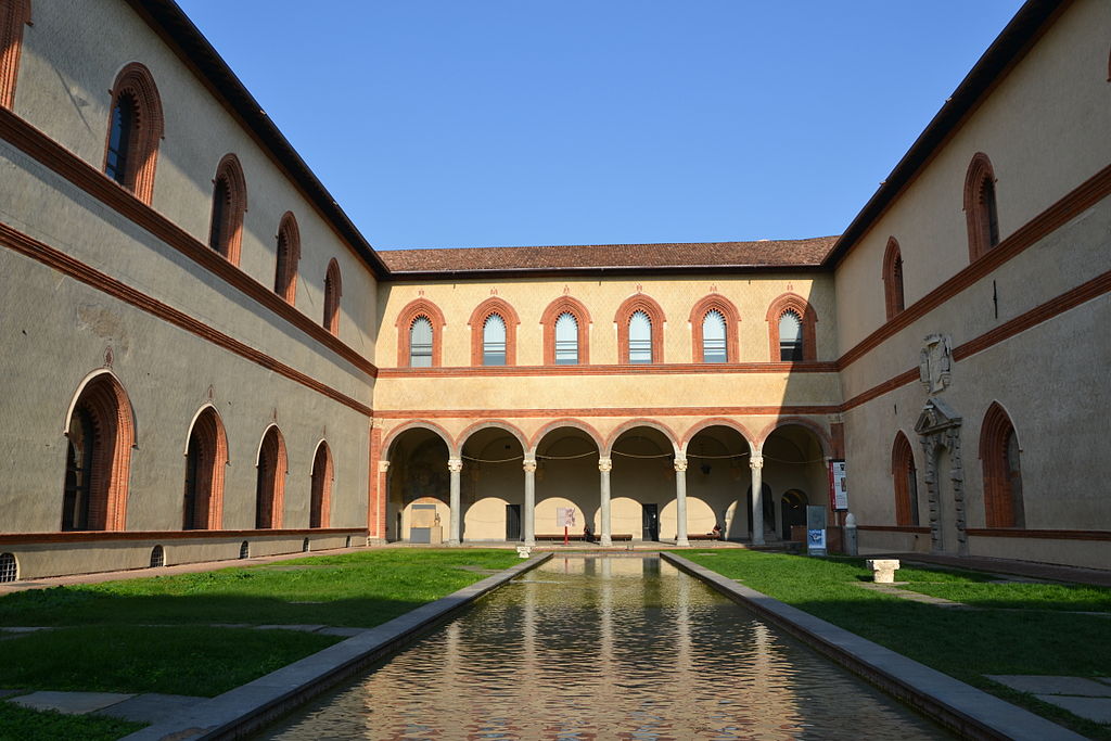 Hallan, bajo un castillo medieval, pasadizos secretos que dibujó Leonardo da Vinci