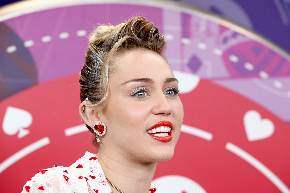 La cantante Miley Cyrus. / AFP