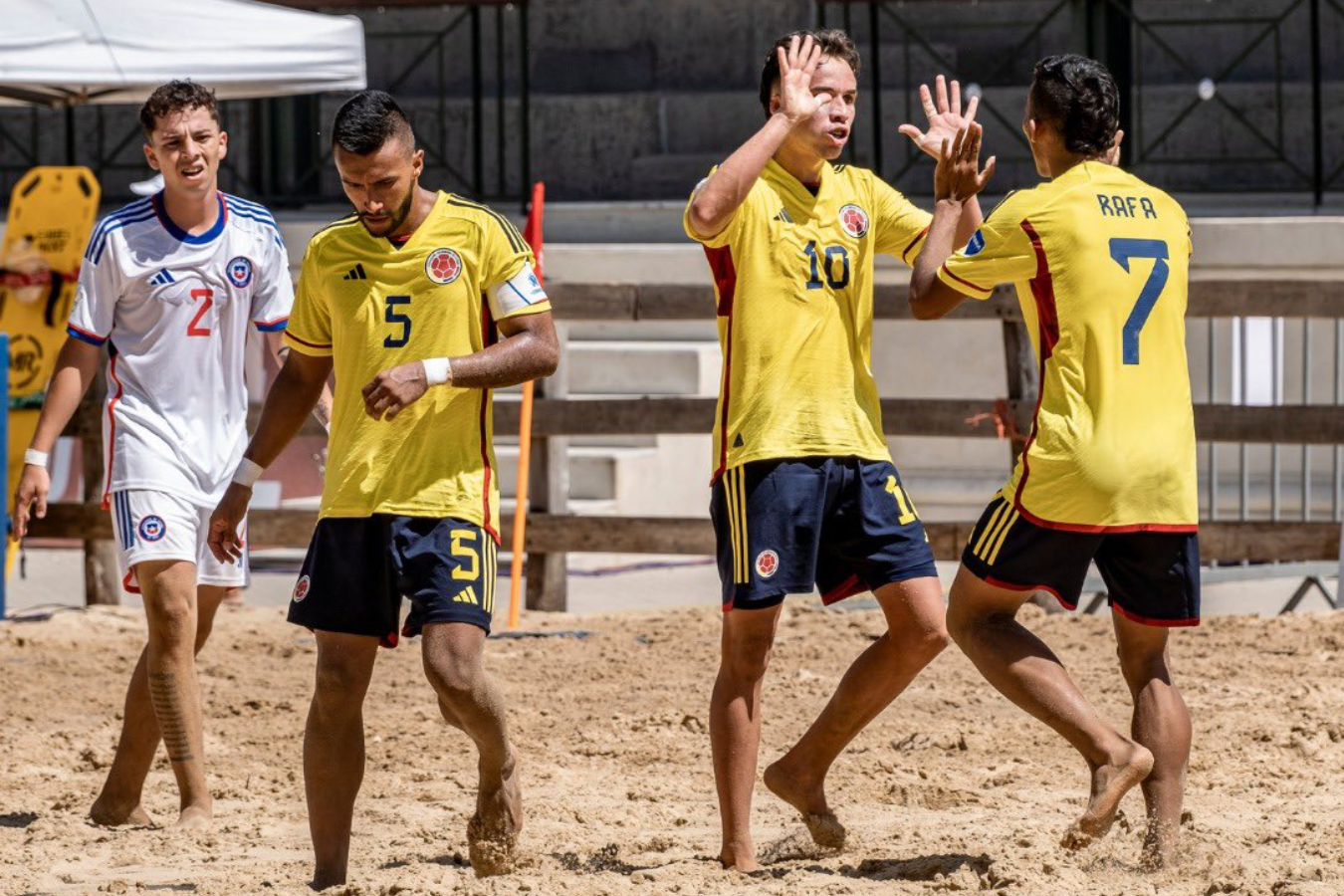 Selección de Colombia de fútbol playa logró la clasificación al Mundial
