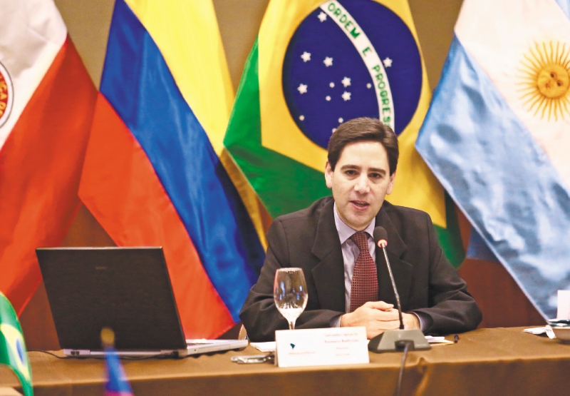 Salvador Romero, de Bolivia, fue uno de los integrantes de la Misión Especial Electoral. / Cortesía
