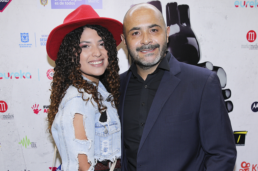 Katerine Fernández y John Mario Rivera