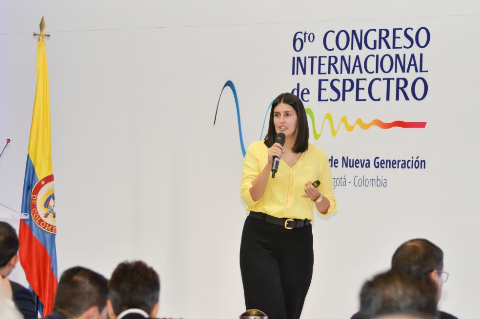 Martha Liliana Suárez, directora de la Agencia Nacional del Espectro.  /Cortesía