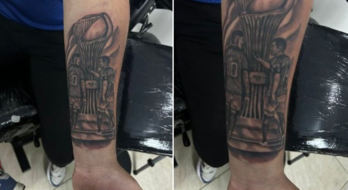 Hincha de Millonarios se hizo tatuaje de la final con Nacional y generó burlas