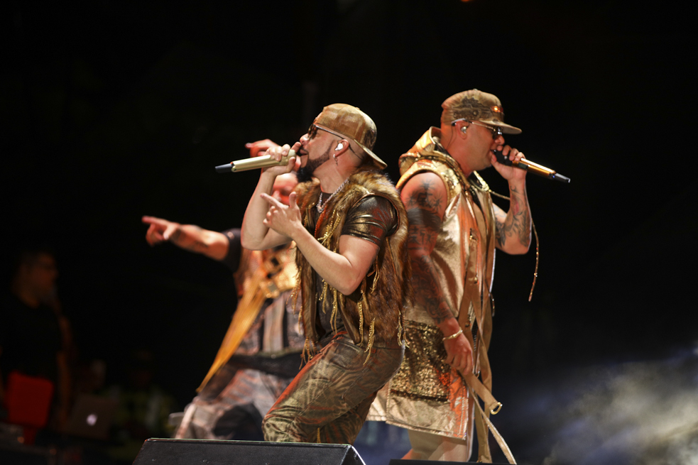 Cantantes de talla nacional e internacional se presentaron en el Estadio Romelio Martínez, en el concierto más importante del Carnaval de Barranquilla.
